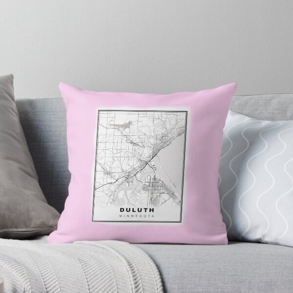 Item preview, Minimalist Duluth Map designed and sold by Tamas Das.