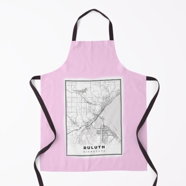 Item preview, Minimalist Duluth Map designed and sold by Tamas Das.