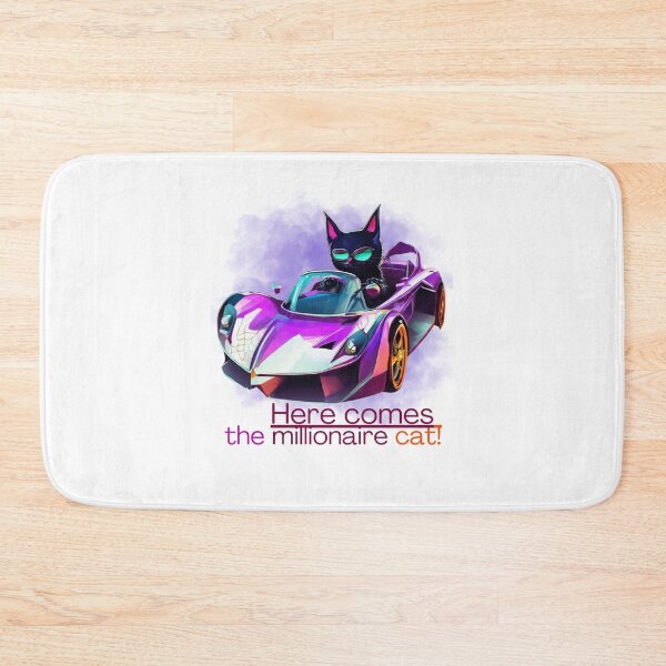 Item preview, Millionaire Cat in Sports Car Design,Cat,Cat thrit designed and sold by SiripornSeaynng.