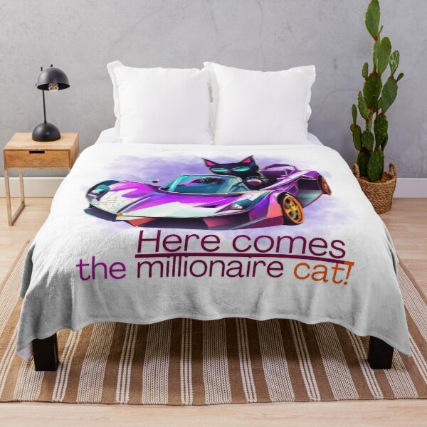 Item preview, Millionaire Cat in Sports Car Design,Cat,Cat thrit designed and sold by SiripornSeaynng.