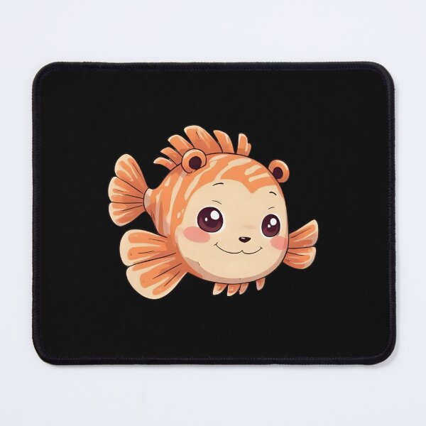 Item preview, Adorable Cute Cartoon Lionfish designed and sold by bvdesignart.