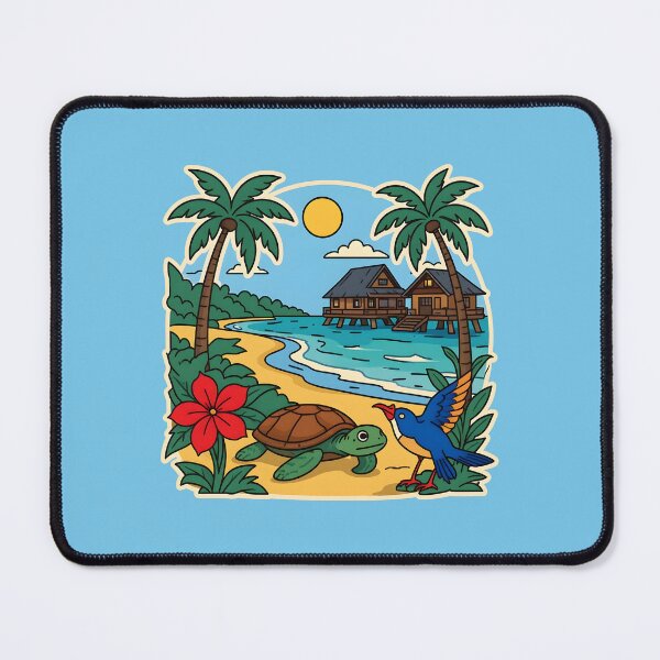 Item preview, Sunny Tropical Beach Getaway designed and sold by kacperartdesign.