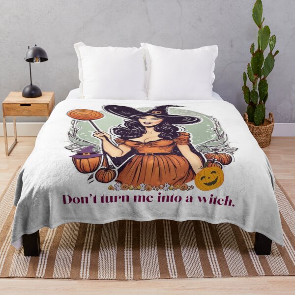 Item preview, Don't Turn Me Into A Witch Design,Halloween,Halloween thrit designed and sold by SiripornSeaynng.