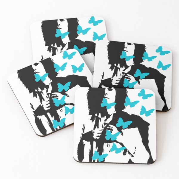 Item preview, Patti Smith Butterfly Art Retro Silhouette designed and sold by NiklasSchreiber.