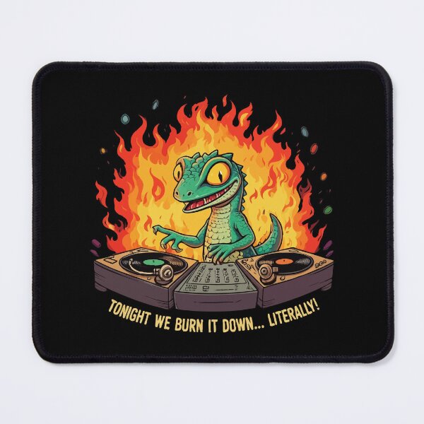 Item preview, lizard meme Burn it down designed and sold by Uglyandcute.