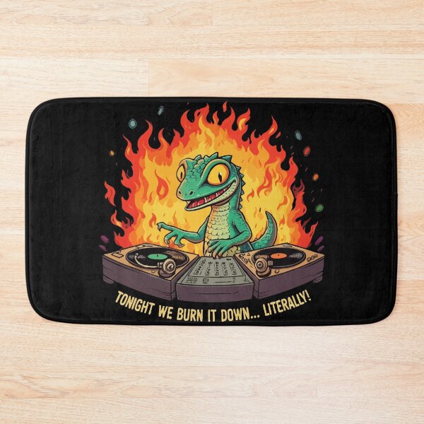 Item preview, lizard meme Burn it down designed and sold by Uglyandcute.
