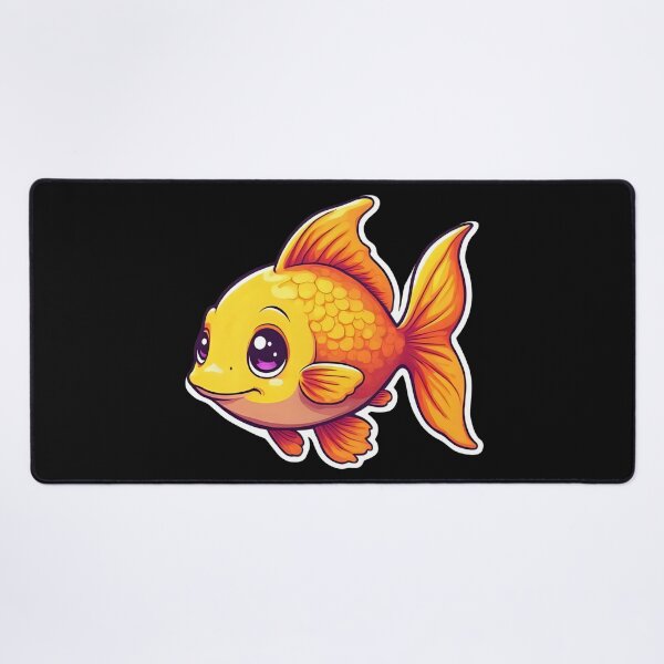 Item preview, Adorable Cute Cartoon Goldfish designed and sold by bvdesignart.