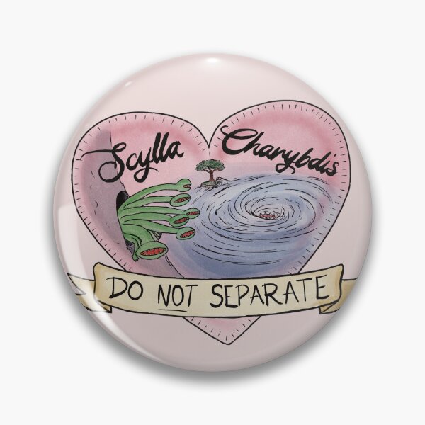 Item preview, Scylla and Charybdis DO NOT SEPARATE designed and sold by GreekMythComix.