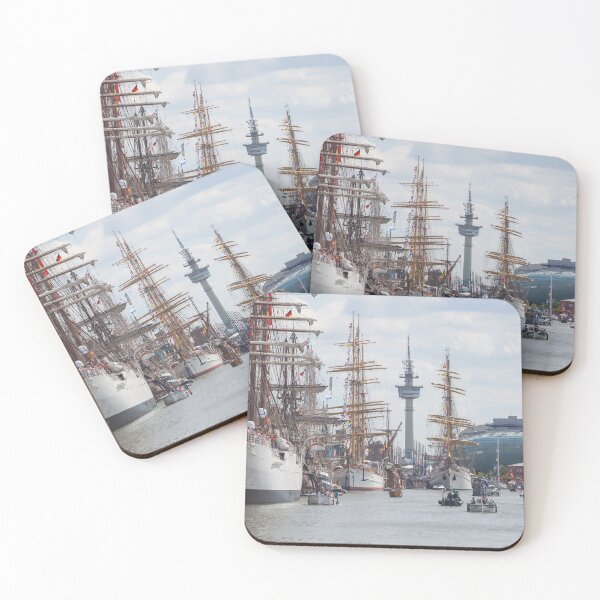 Item preview, New harbor with sailing ships at Sail 2025, Bremerhaven designed and sold by Torsten Krüger.