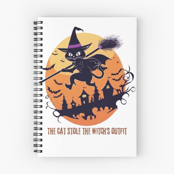 Item preview, Cat Stole Witch's Outfit Halloween,Halloween thrit designed and sold by SiripornSeaynng.