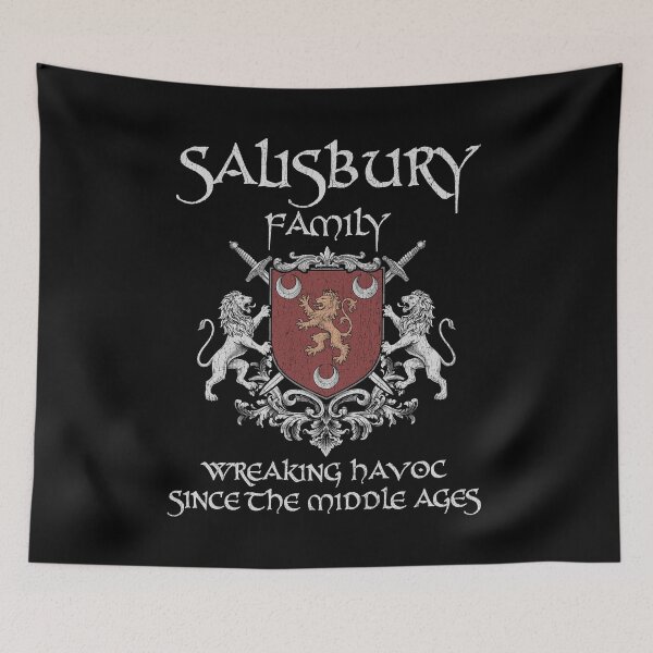 Item preview, Salisbury Family Crest – Medieval Heritage Emblem for Ancestry Lovers & Vintage Style Fans designed and sold by 9X FR.