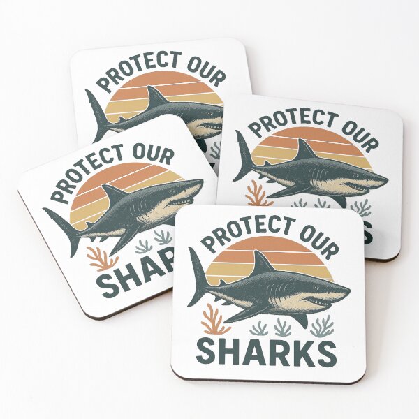 Item preview, protect our sharks designed and sold by Catfighter.