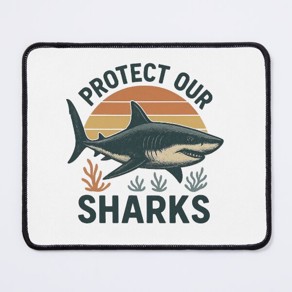 Item preview, protect our sharks designed and sold by Catfighter.