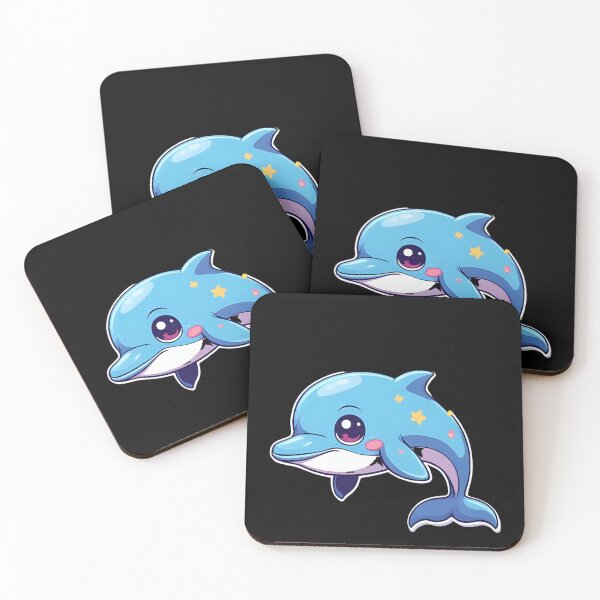 Item preview, Adorable Cute Cartoon Dolphin designed and sold by bvdesignart.