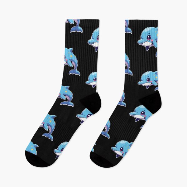 Item preview, Adorable Cute Cartoon Dolphin designed and sold by bvdesignart.