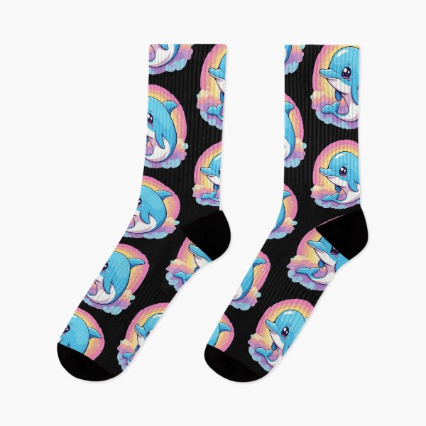 Item preview, Adorable Cute Cartoon Dolphin designed and sold by bvdesignart.