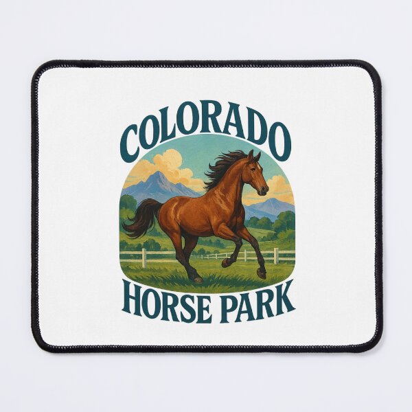 Item preview, Horse Grazing at Colorado Horse Park designed and sold by Aryabek.