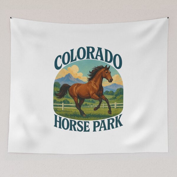 Item preview, Horse Grazing at Colorado Horse Park designed and sold by Aryabek.