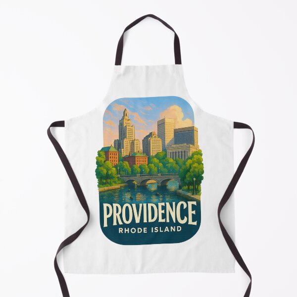 Item preview, Providence Downtown Rhode Island River Scene designed and sold by Aryabek.