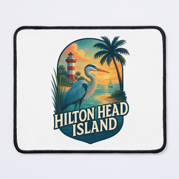 Item preview, Hilton Head Island Sunset with Lighthouse designed and sold by Aryabek.