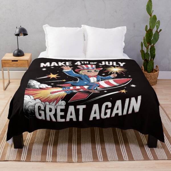 Item preview, Donald Trump Patriotic Firework Make 4th Of July Great Again designed and sold by sheenmi.