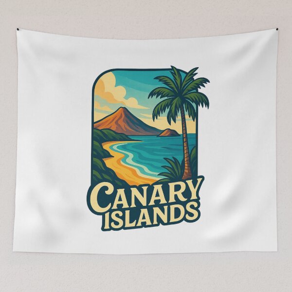 Item preview, Tropical Shoreline of the Canary Islands Spain designed and sold by Aryabek.