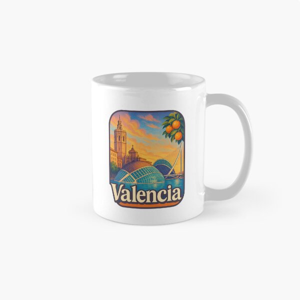 Item preview, Valencia Spain Architecture and Oranges designed and sold by Aryabek.