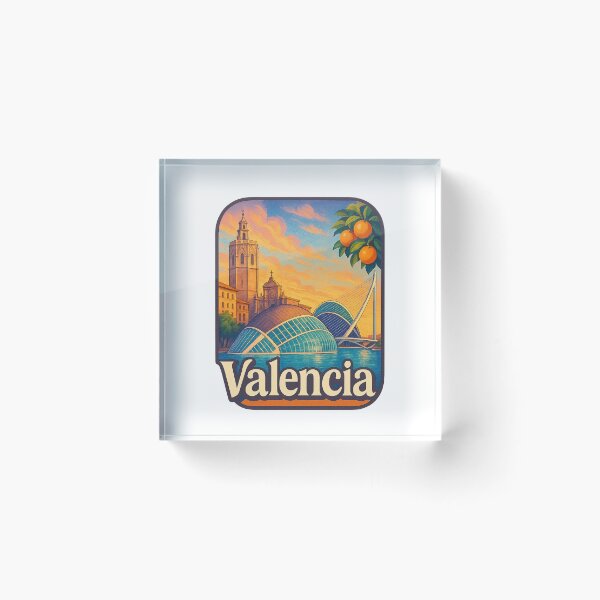 Item preview, Valencia Spain Architecture and Oranges designed and sold by Aryabek.
