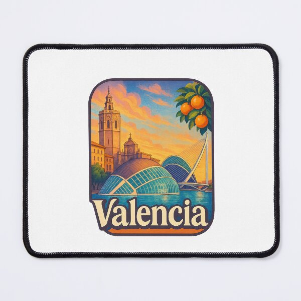 Item preview, Valencia Spain Architecture and Oranges designed and sold by Aryabek.