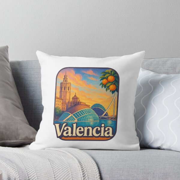 Item preview, Valencia Spain Architecture and Oranges designed and sold by Aryabek.