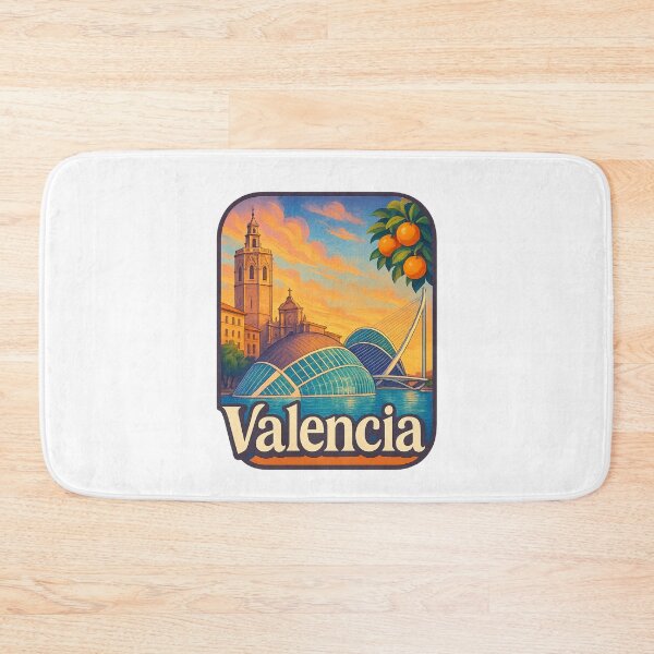 Item preview, Valencia Spain Architecture and Oranges designed and sold by Aryabek.