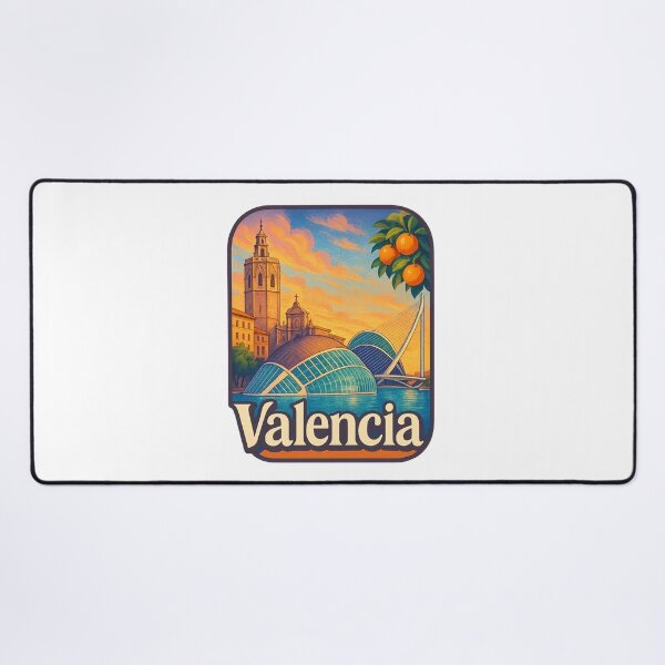 Item preview, Valencia Spain Architecture and Oranges designed and sold by Aryabek.