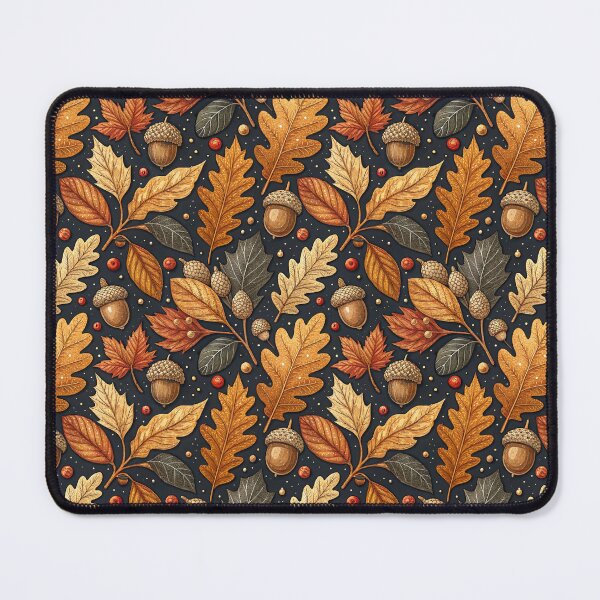 Item preview, A cozy and whimsical seamless pattern design for fall designed and sold by Merrylands Artshop.