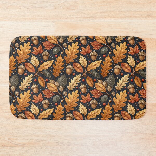 Item preview, A cozy and whimsical seamless pattern design for fall designed and sold by Merrylands Artshop.