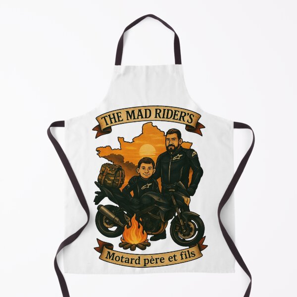 Item preview, Father and Son Biker – The Mad Rider’s designed and sold by totoftattoo.