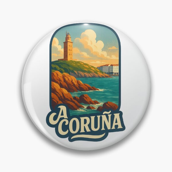 Item preview, A Coruña Spain with Tower of Hercules designed and sold by Aryabek.
