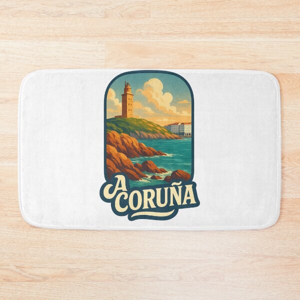Item preview, A Coruña Spain with Tower of Hercules designed and sold by Aryabek.
