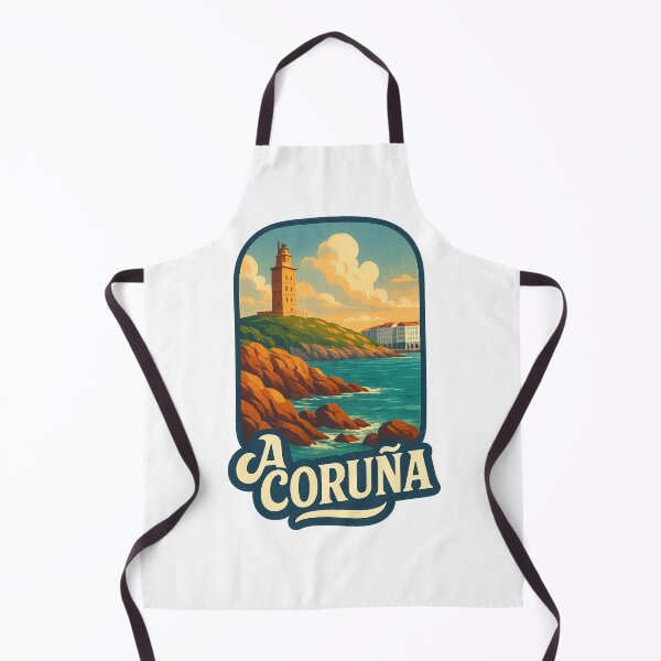 Item preview, A Coruña Spain with Tower of Hercules designed and sold by Aryabek.