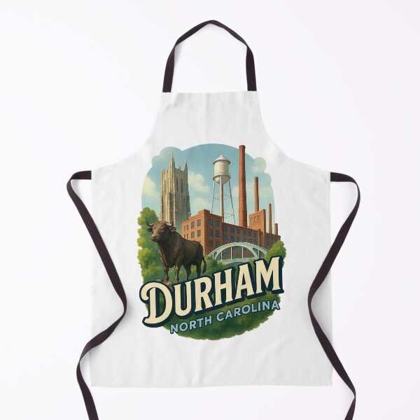 Item preview, Durham North Carolina Duke Chapel and Bull designed and sold by Aryabek.