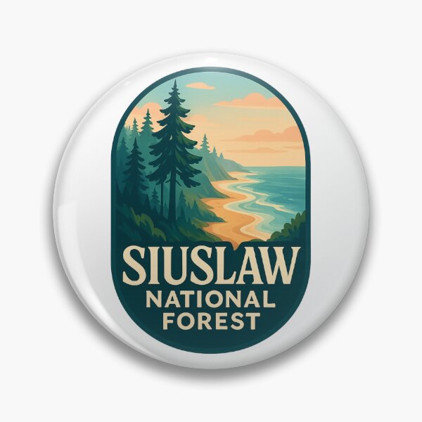 Item preview, Siuslaw National Forest Oregon Coastal Cliffs designed and sold by Aryabek.
