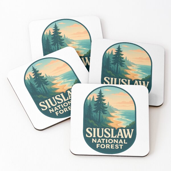Item preview, Siuslaw National Forest Oregon Coastal Cliffs designed and sold by Aryabek.