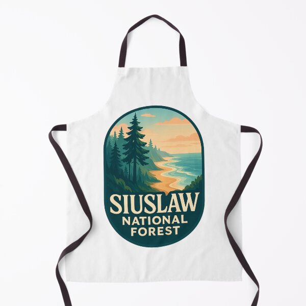 Item preview, Siuslaw National Forest Oregon Coastal Cliffs designed and sold by Aryabek.
