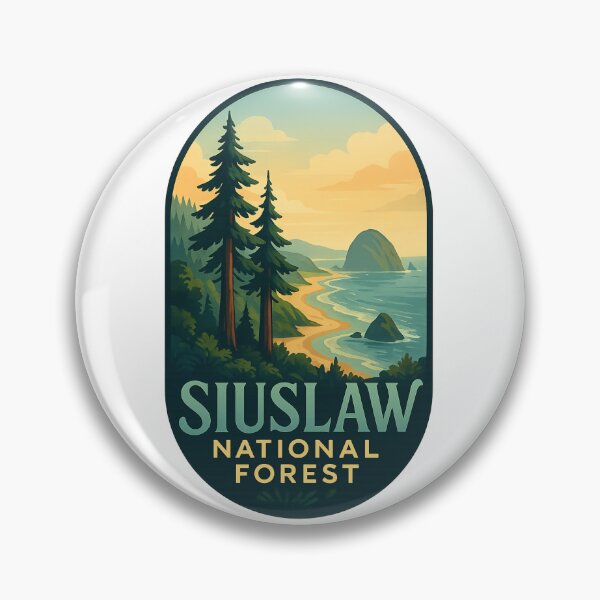 Item preview, Oregon Coastline in Siuslaw National Forest designed and sold by Aryabek.