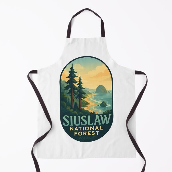 Item preview, Oregon Coastline in Siuslaw National Forest designed and sold by Aryabek.