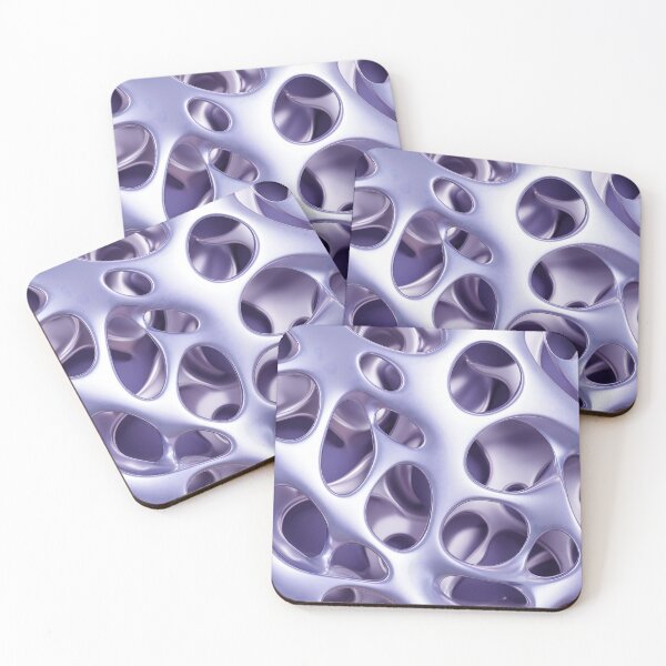 Item preview, Y2K Purple Liquid Pattern | Futuristic Chrome Glossy 2 designed and sold by Velvetcosmonova.