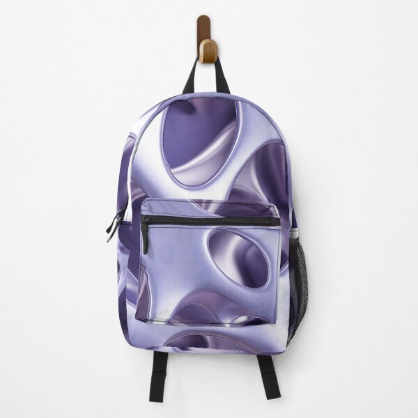 Item preview, Y2K Purple Liquid Pattern | Futuristic Chrome Glossy 2 designed and sold by Velvetcosmonova.