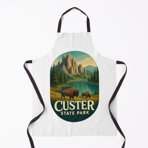 Item preview, Custer State Park Granite Peaks and Bison designed and sold by Aryabek.