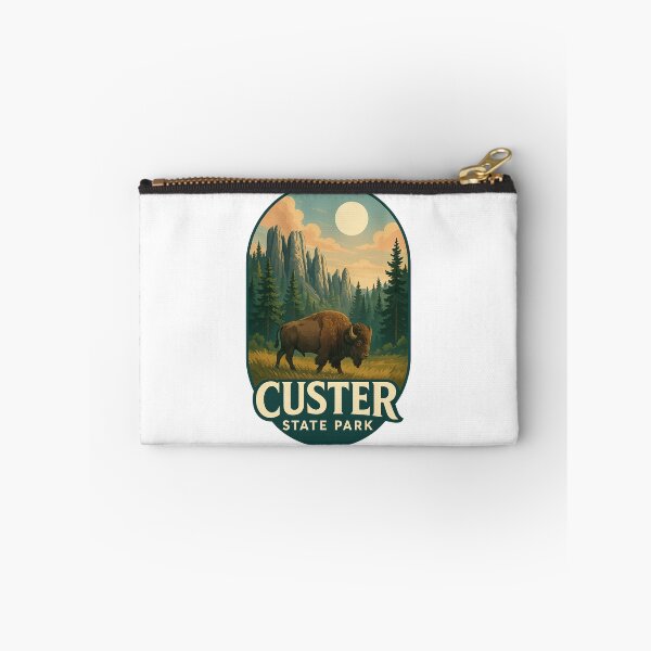 Item preview, Custer State Park Bison and Granite Peaks South Dakota designed and sold by Aryabek.