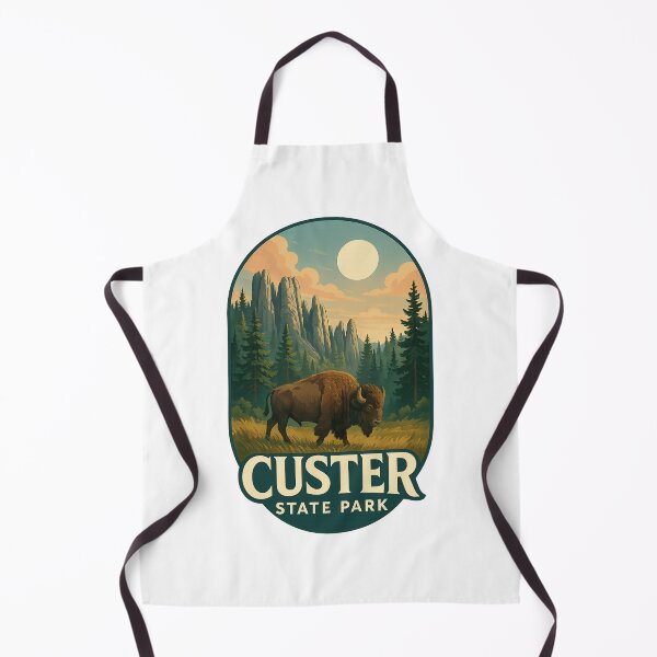 Item preview, Custer State Park Bison and Granite Peaks South Dakota designed and sold by Aryabek.