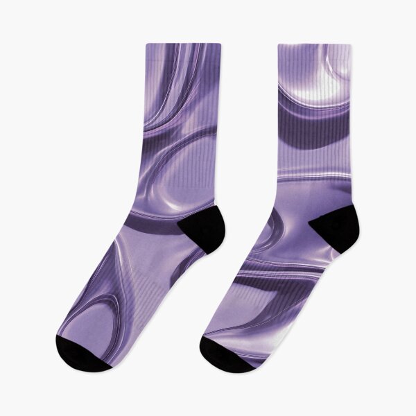 Item preview, Y2K Purple Liquid Pattern | Futuristic Chrome Glossy 1 designed and sold by Velvetcosmonova.